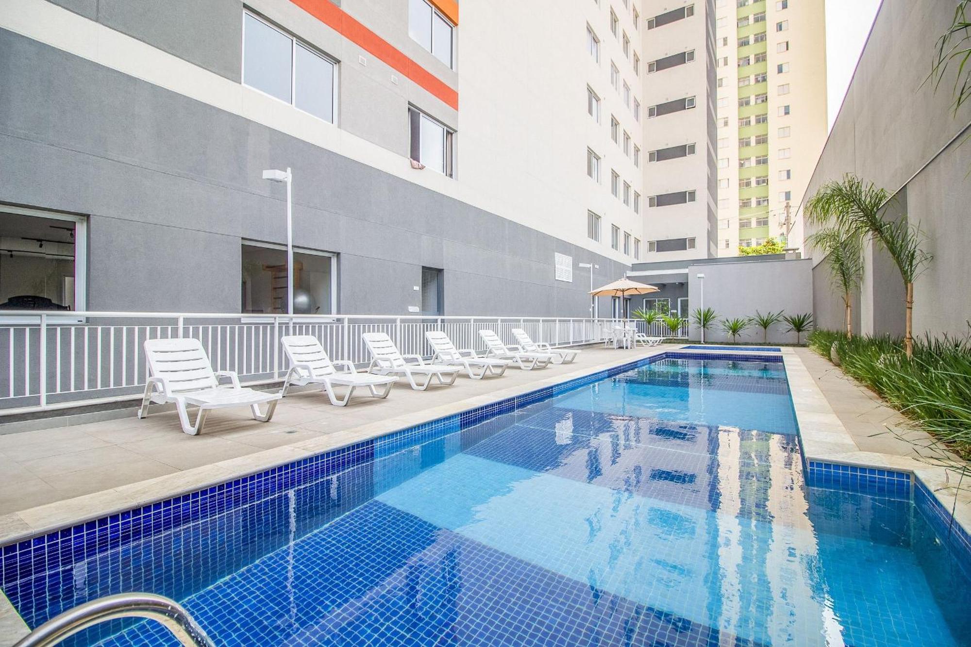 Charmoso Studio No Bras Com Piscina - Metro Bras São Paulo Exterior photo